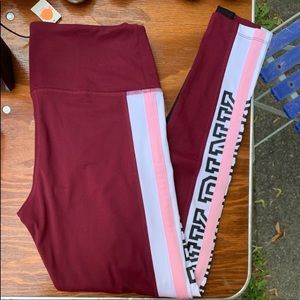 pink ultimate high waisted leggings
